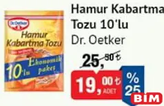 DR. OETKER HAMUR KABARTMA TOZU 10'LU